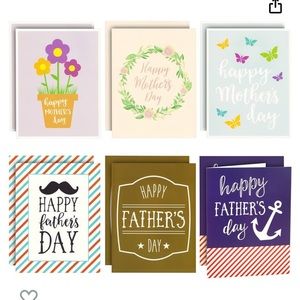 Giant Mother’s and Father’s day cards